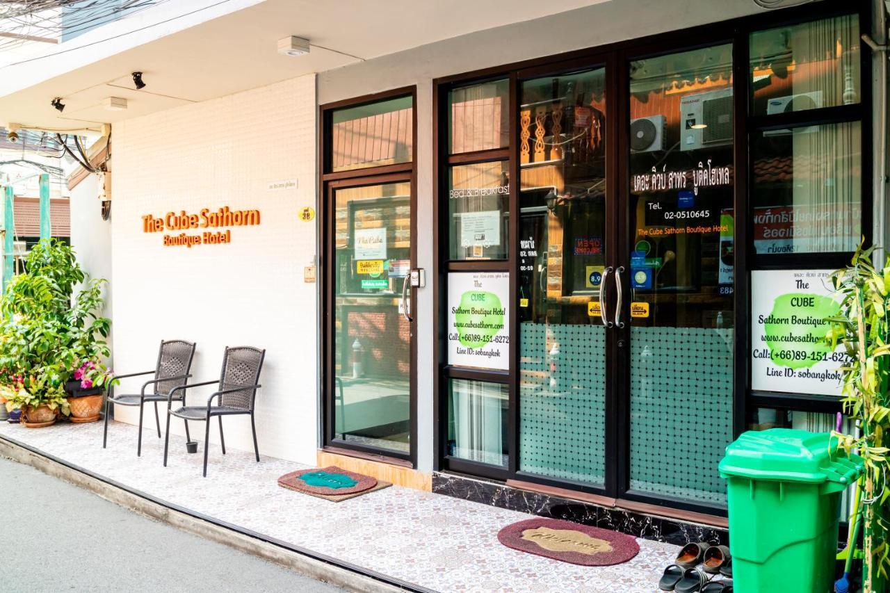 The Cube Sathorn Boutique Hotel เดอะ คิวบ์ สาทร บูติค โฮเทล Near Bts Surasak Bangkok Exterior foto